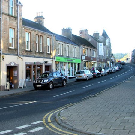 View Old Town Shopping in Peebles