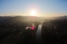 peebles - Peebles from the Air Image Gallery